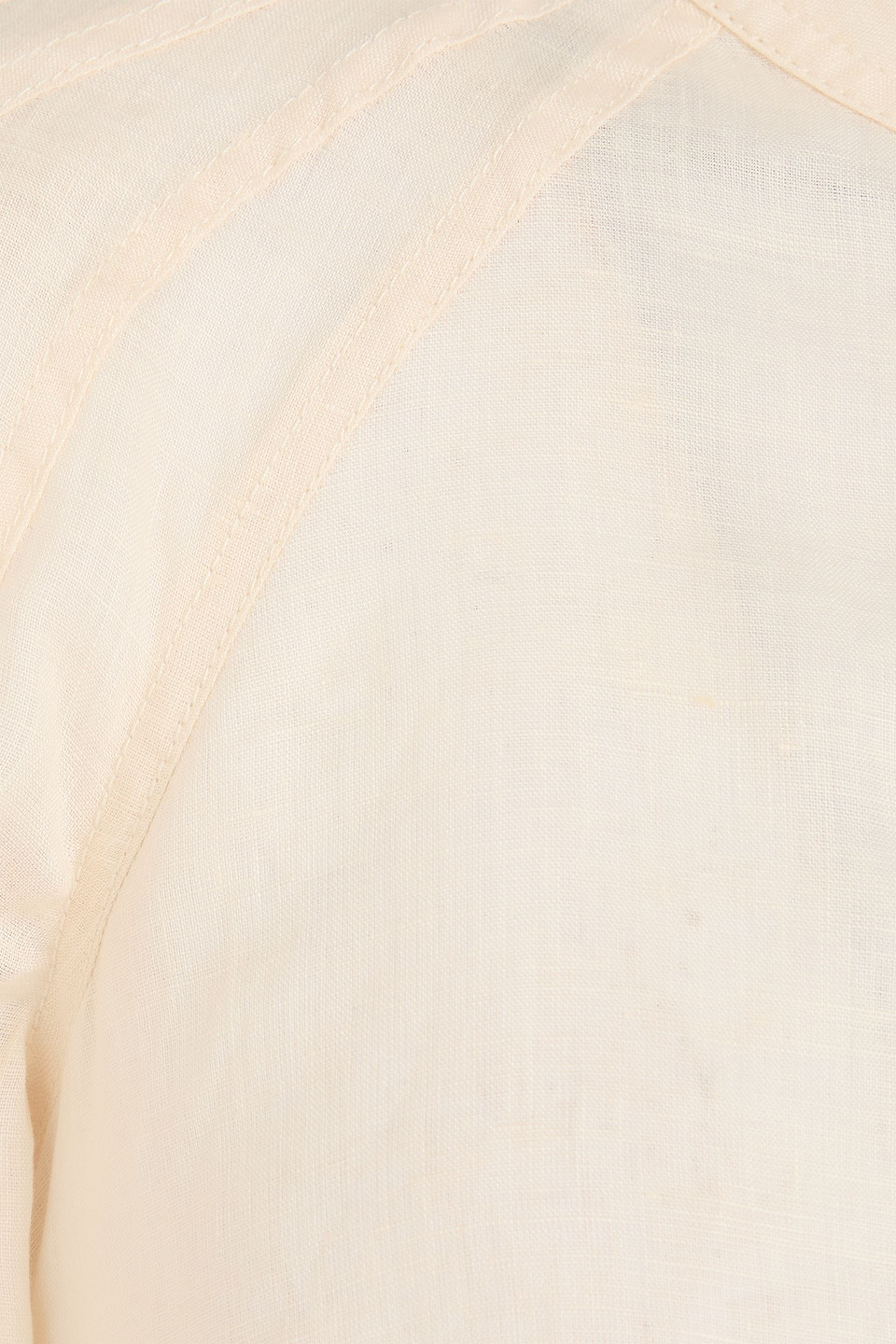 Zimmermann Belted Linen Blouse