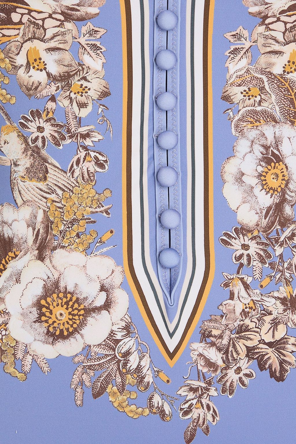 ZIMMERMANN لباس سباحة "أوتي" مزين بطبعة الأزهار