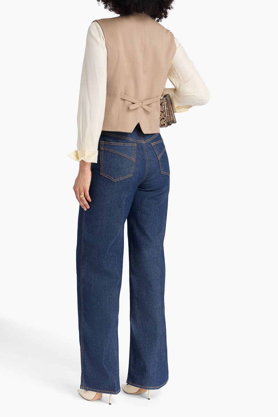 Zimmermann High-rise Wide-leg Jeans
