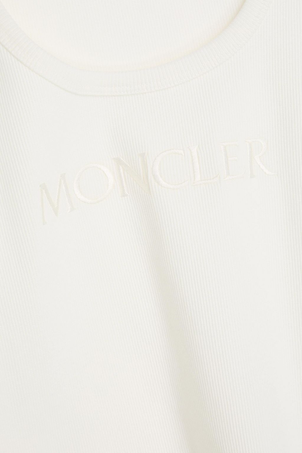 MONCLER Stretch-cotton jersey tank
