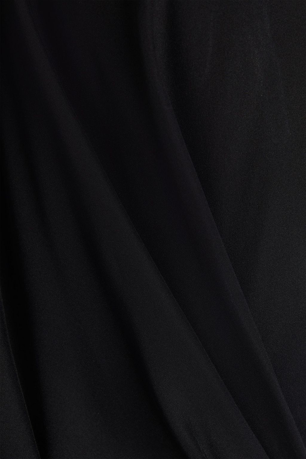 GAUGE81 Wrap-effect silk-satin mini dress