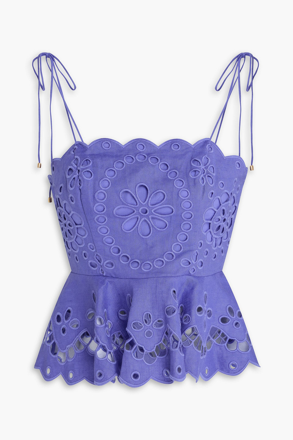Zimmermann Broderie Anglaise Linen Top