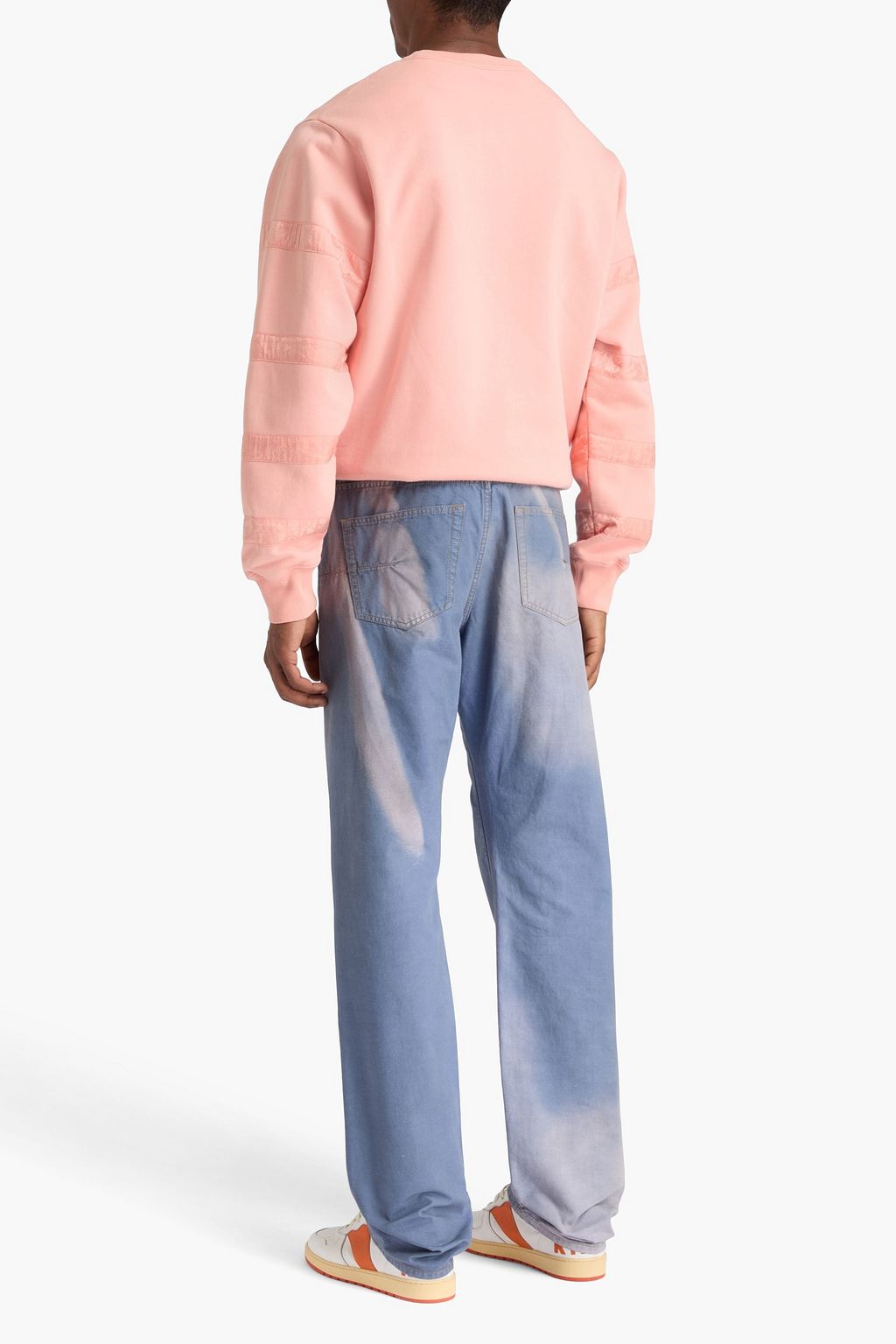 DIOR Faded cotton-canvas pants