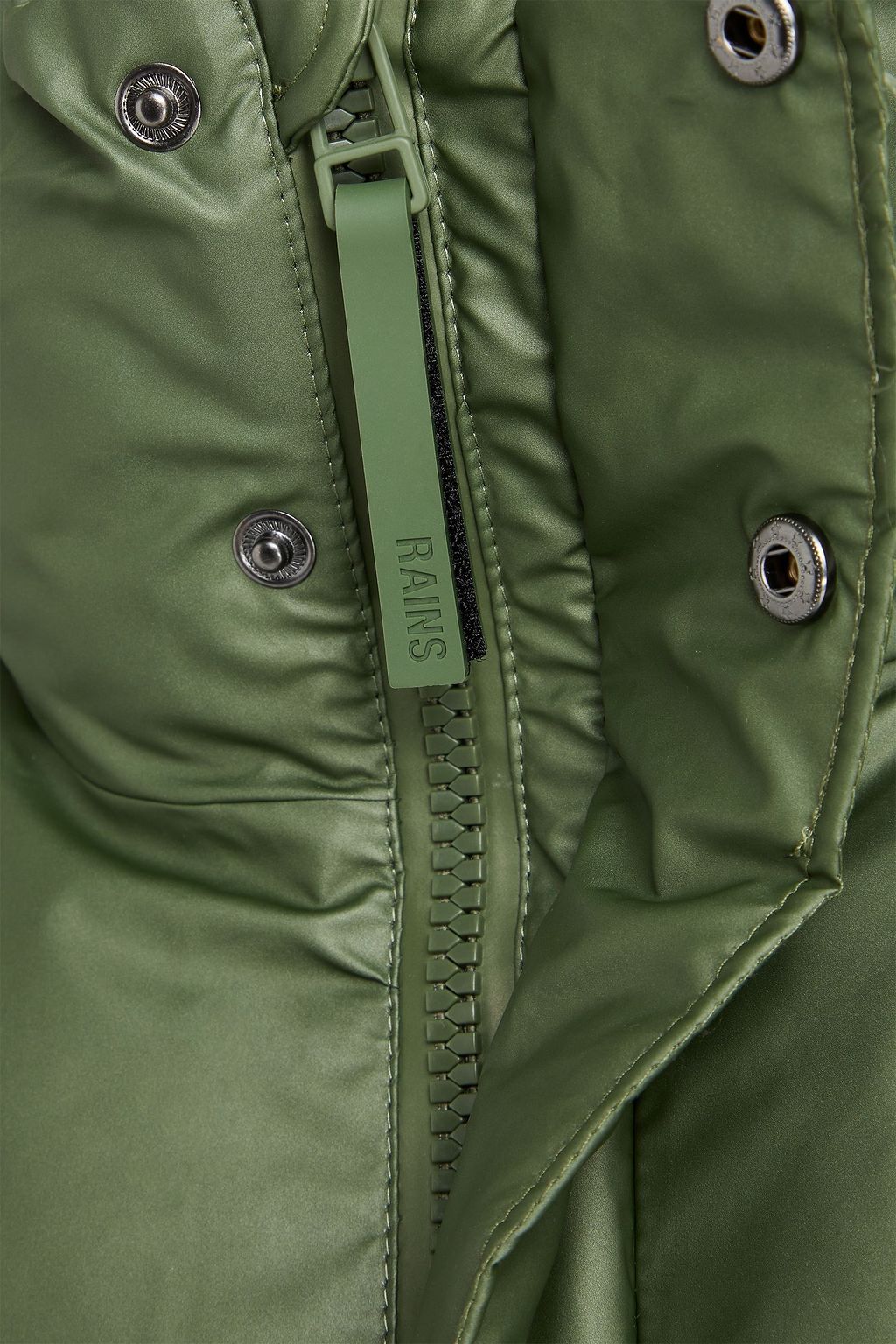 RAINS Quilted padded shell jacket