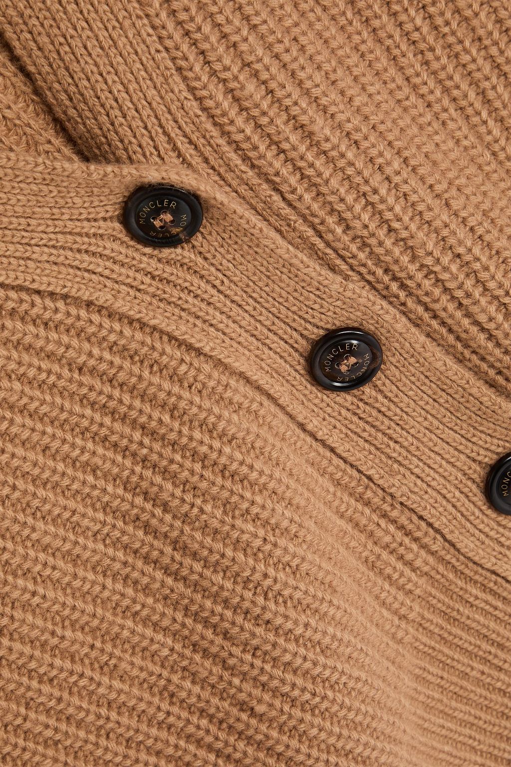 MONCLER Cardigan aus Rippstrick