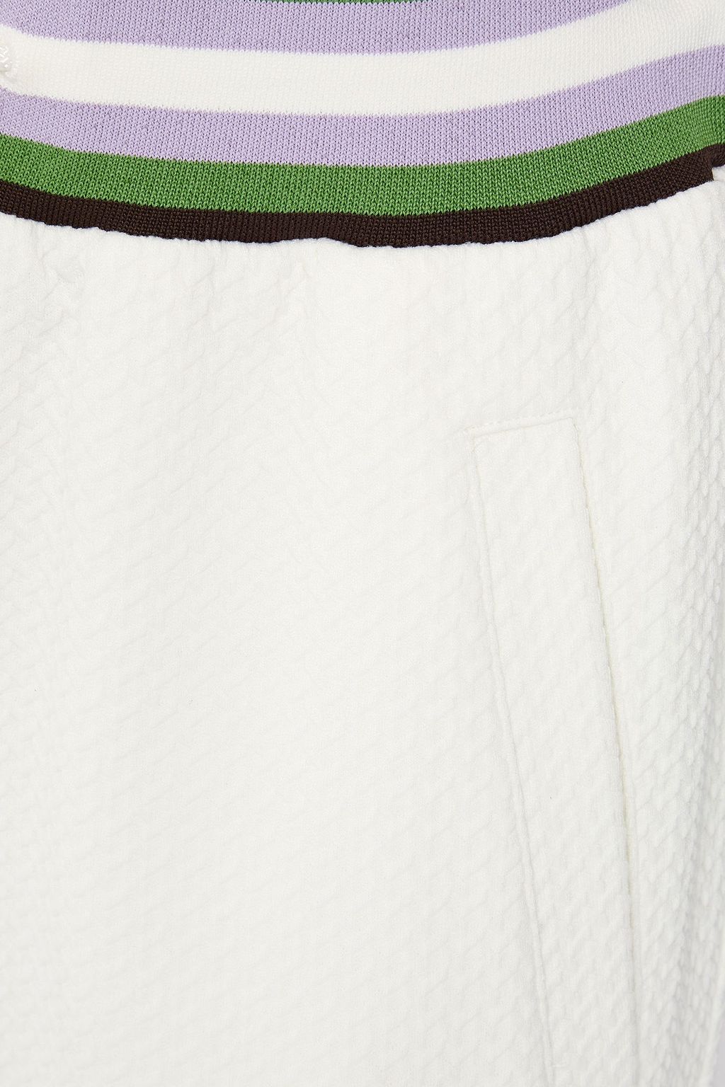 ZIMMERMANN Textured stretch-jersey track pants