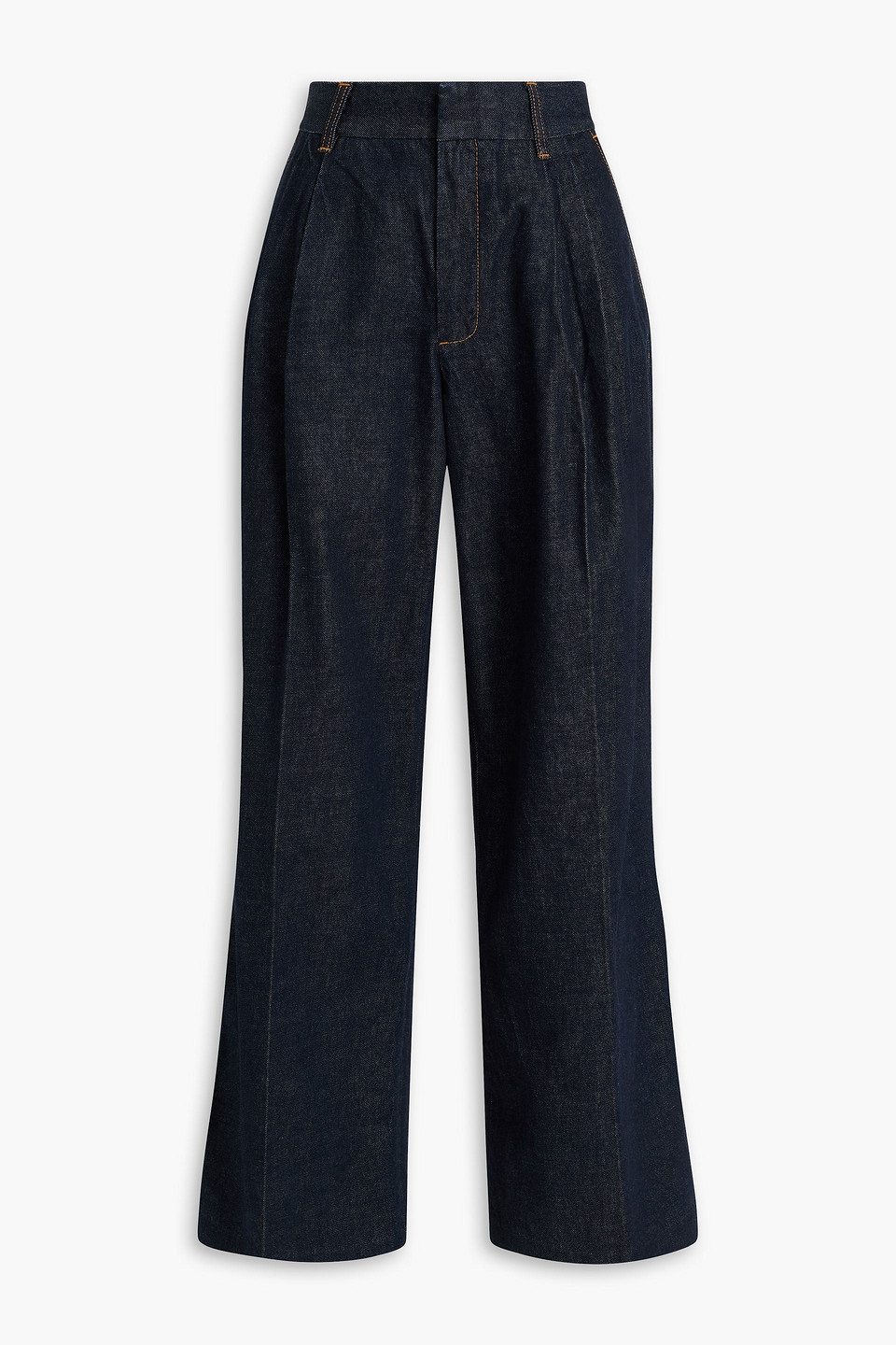 zimmermann - high-rise wide-leg jeans - blue - 2