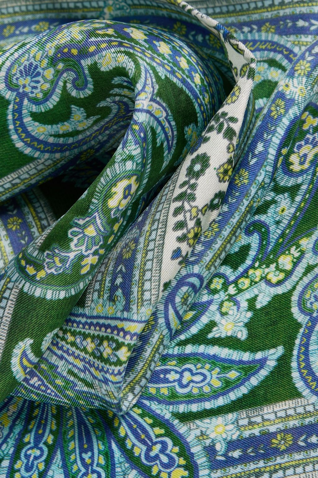 ZIMMERMANN Schal aus Seiden-Twill mit floralem Print