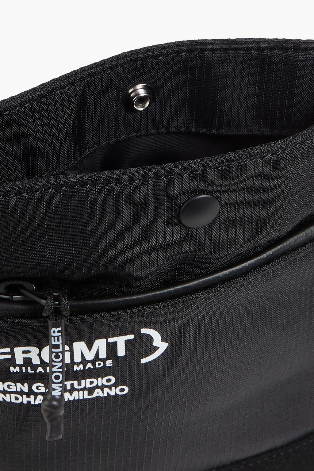 MONCLER X FRGMT BY HIROSHI FUJIWARA Printed ripstop messenger bag