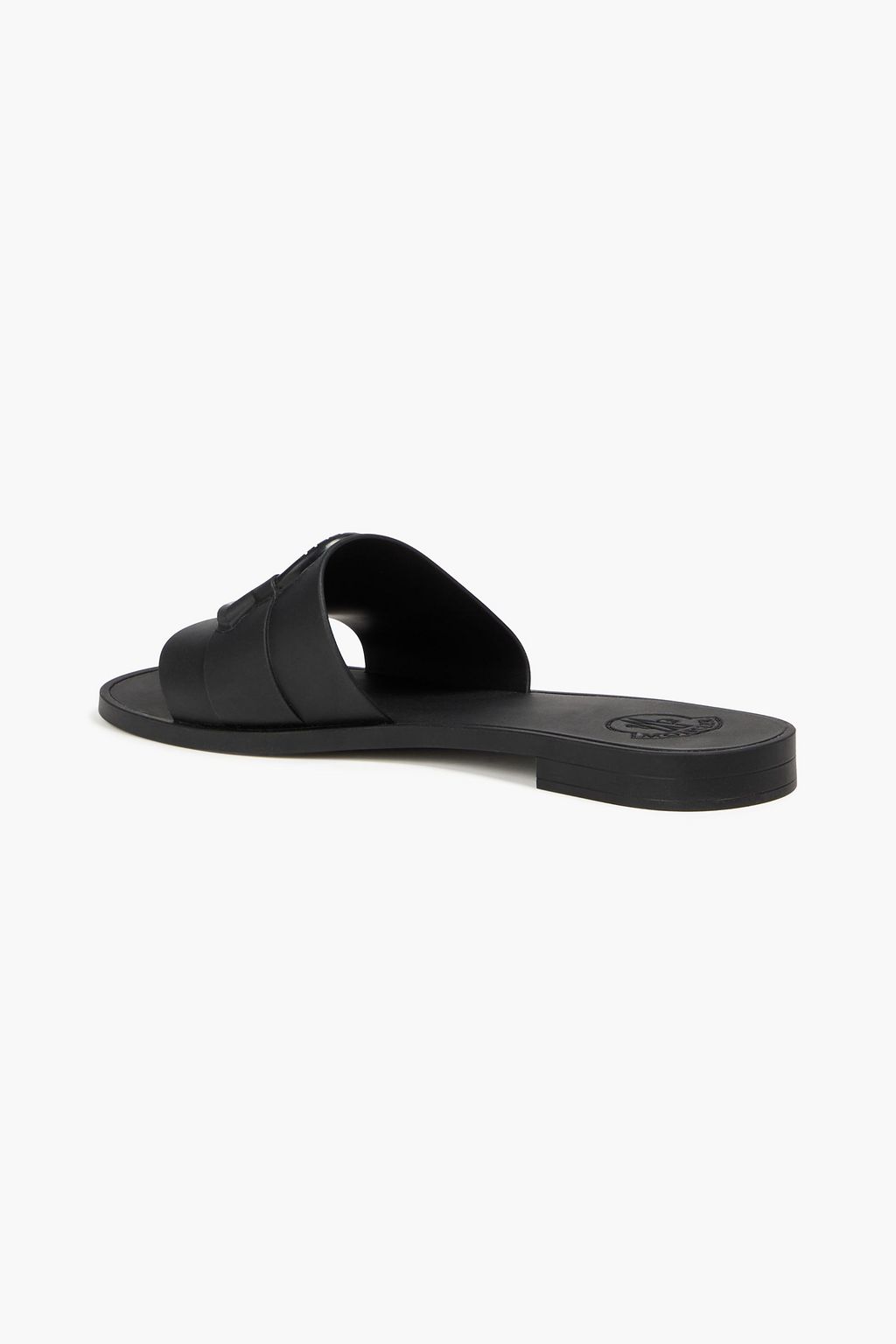 MONCLER Mon embossed rubber slides