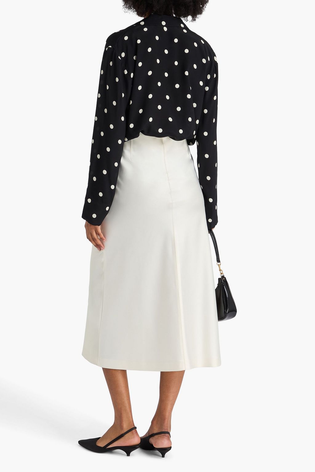 ZIMMERMANN クレープデシン シャツ ポルカドット