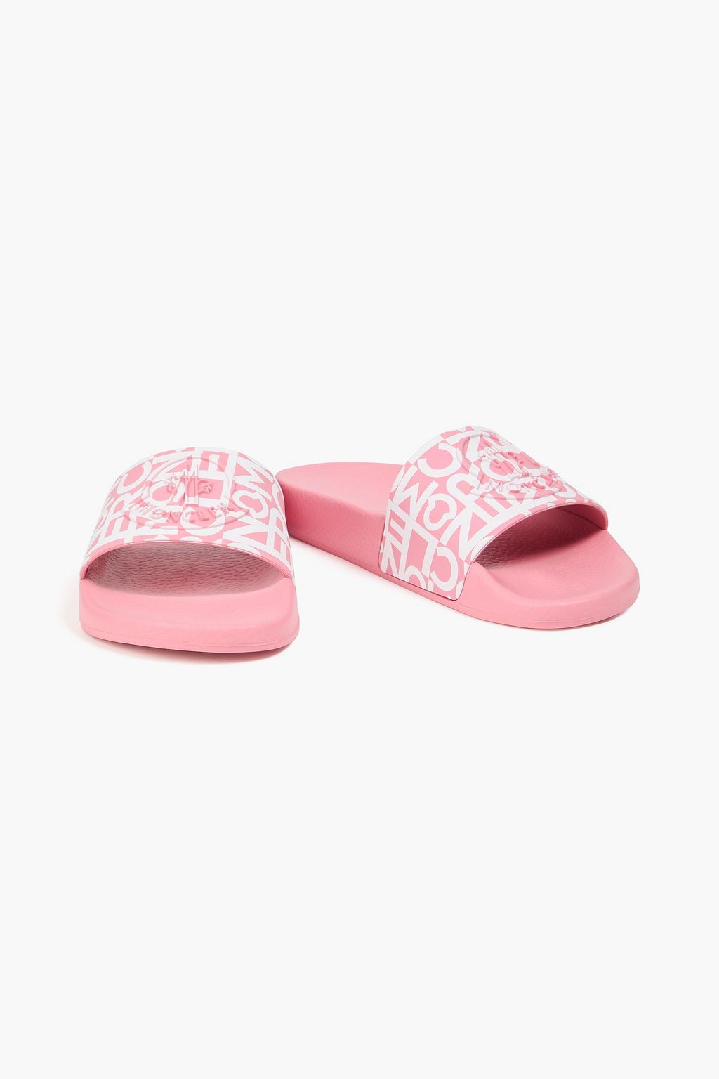 MONCLER Jeanne printed rubber slides