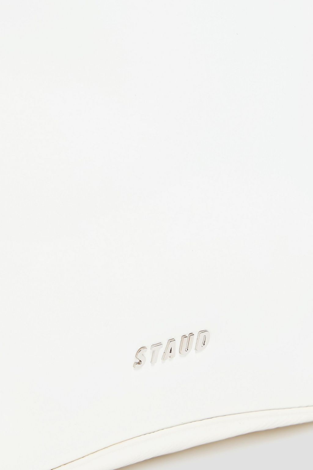 STAUD Lisbett patent-leather shoulder bag