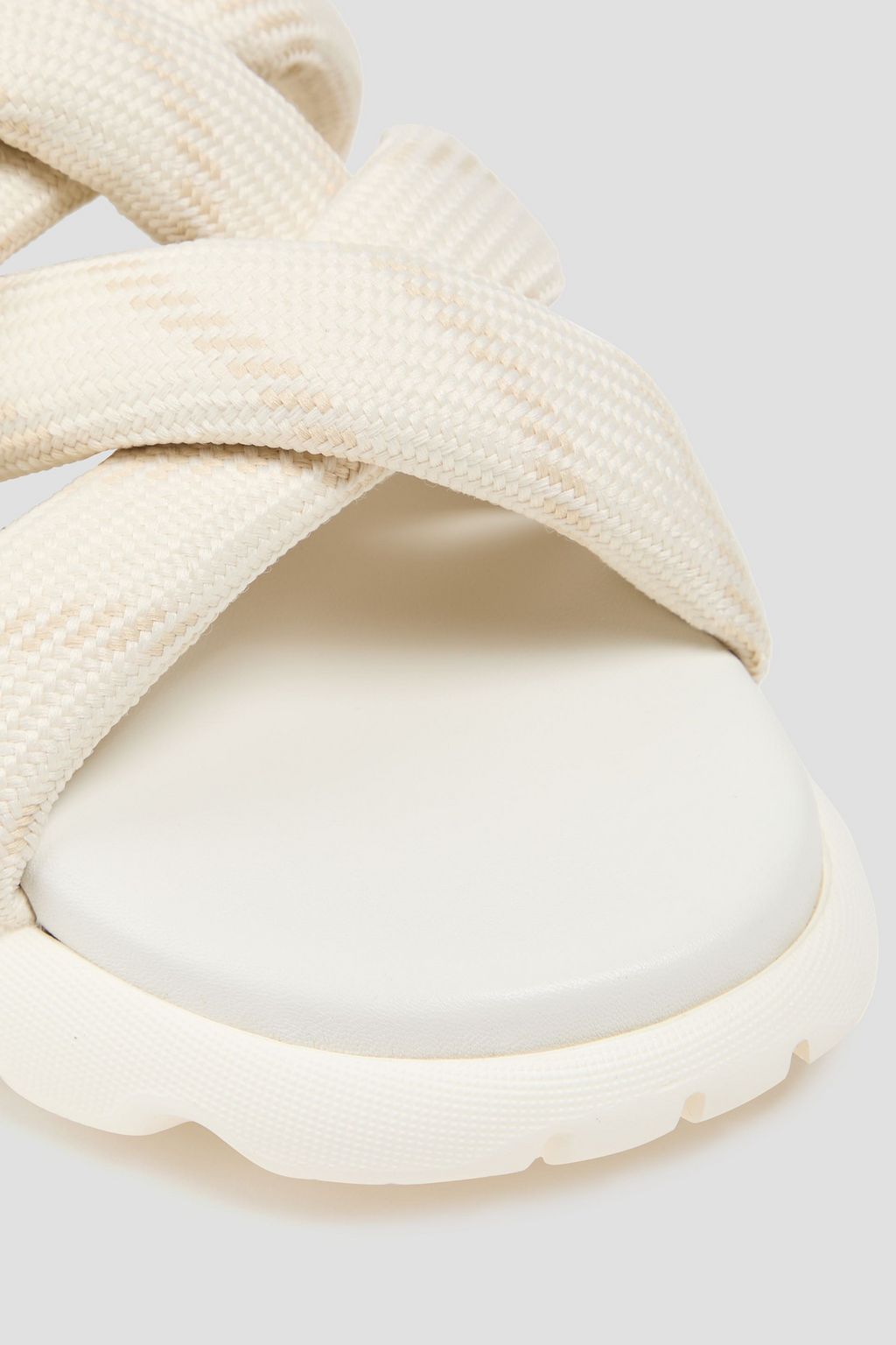 MONCLER Belay Knot cotton sandals