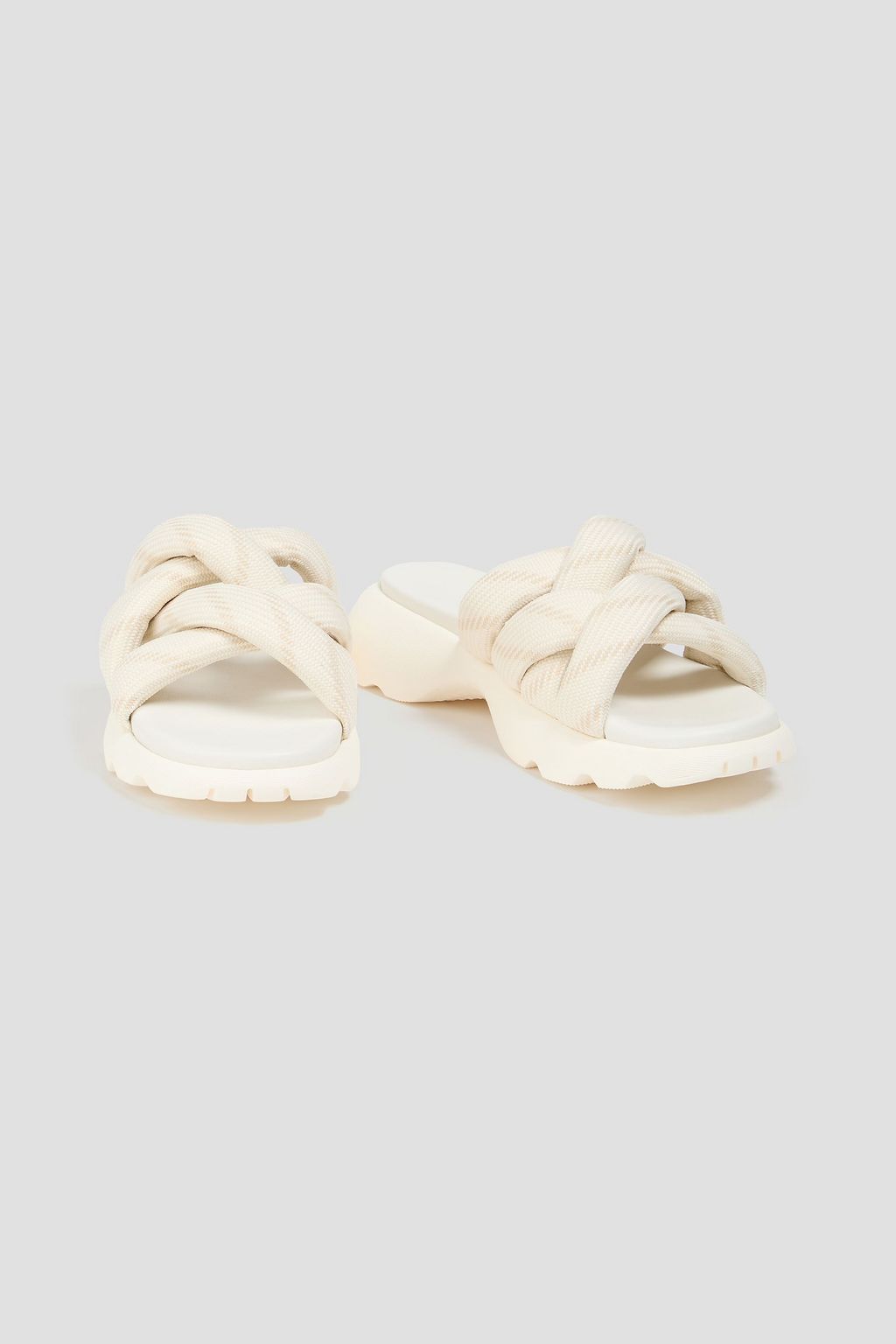 MONCLER Belay Knot cotton sandals