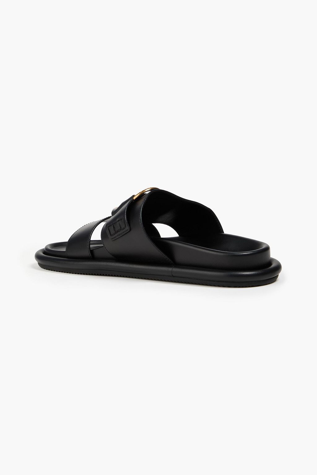 MONCLER Belle embellished leather sandals