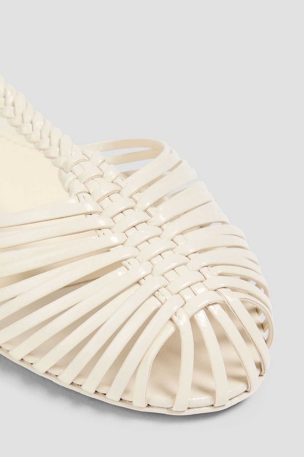 ZIMMERMANN حذاء باليرينا مسطح من الجلد