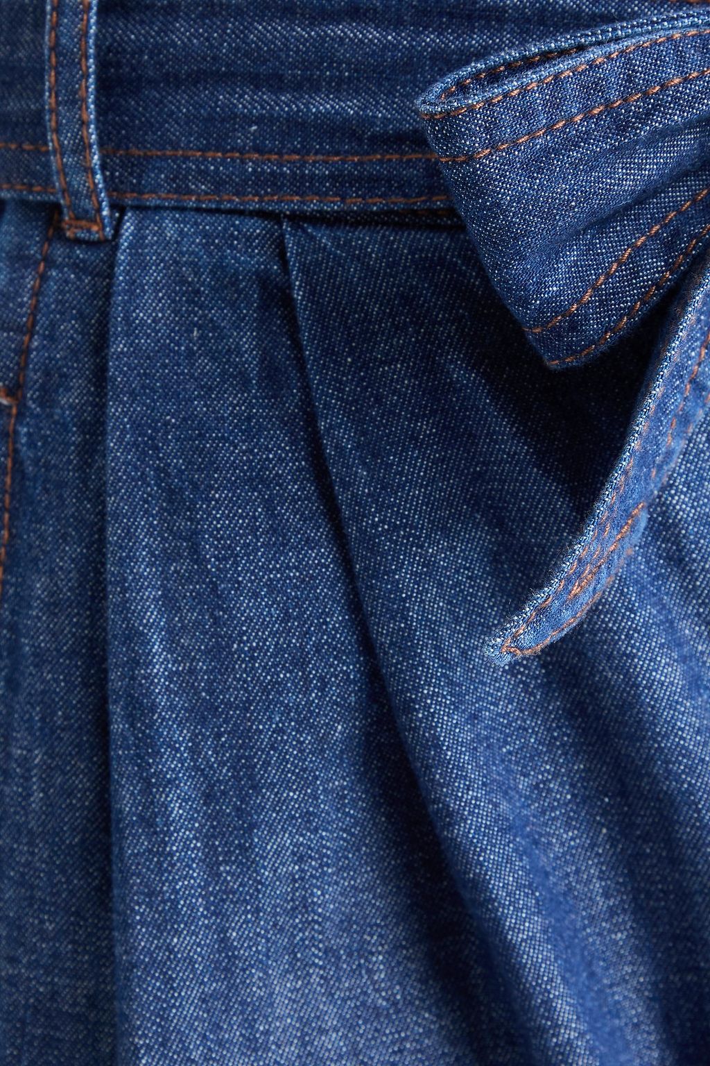 ZIMMERMANN クロップド ハイライズ テーパードジーンズ