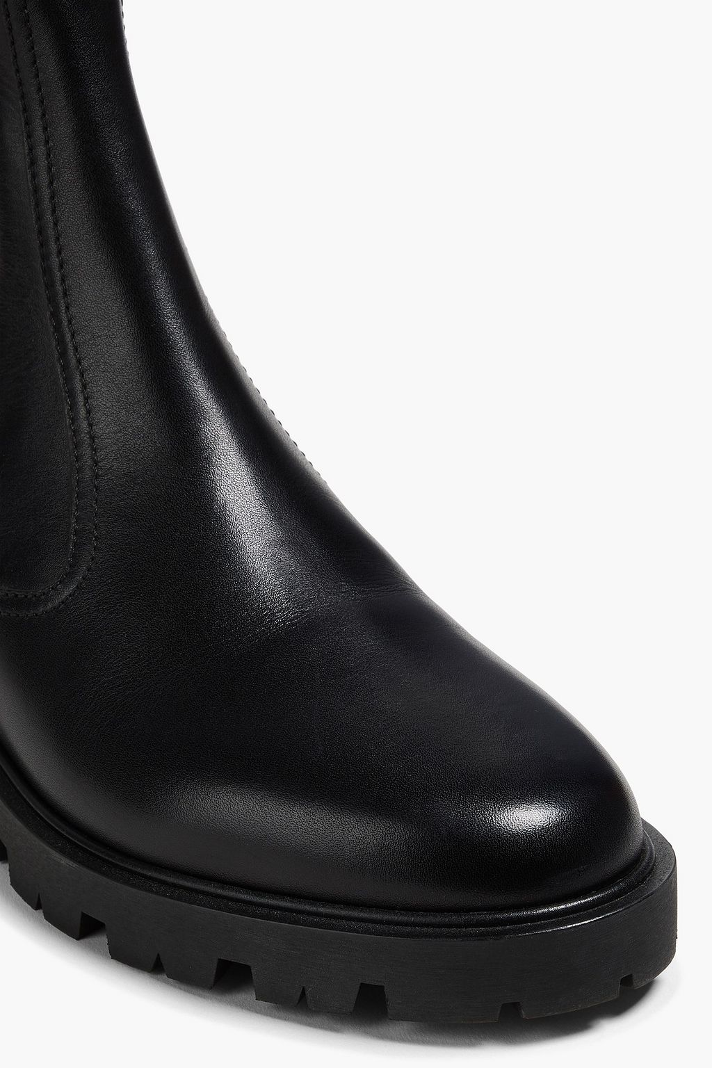CELINE Leather Chelsea boots