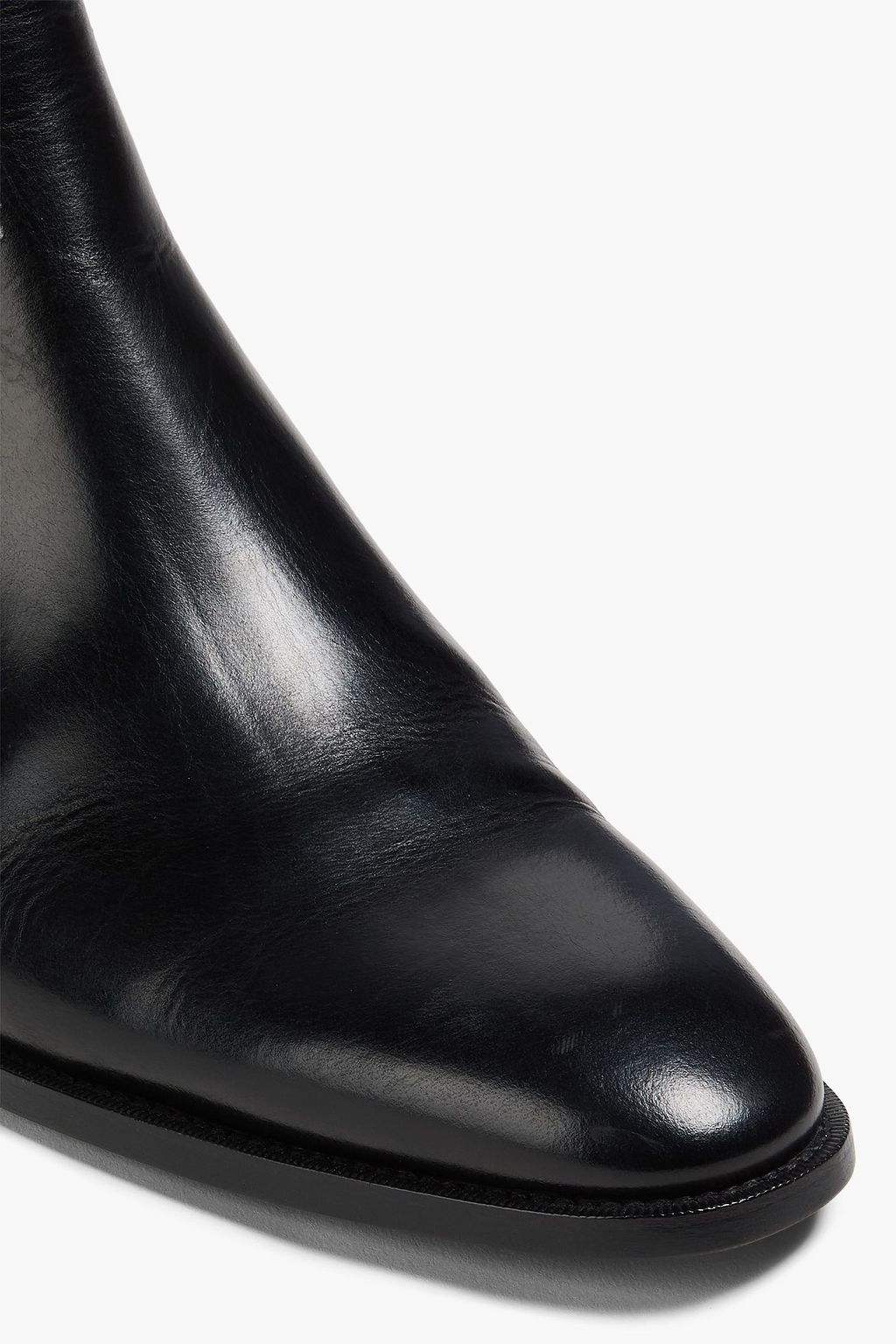 CELINE Leather Chelsea boots
