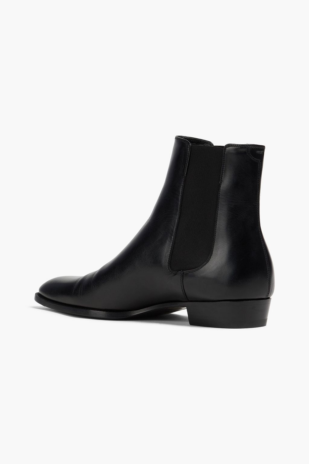 CELINE Leather Chelsea boots