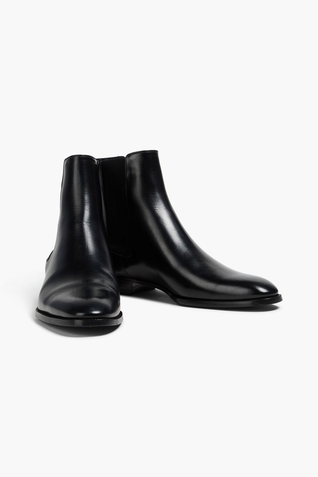 CELINE Leather Chelsea boots