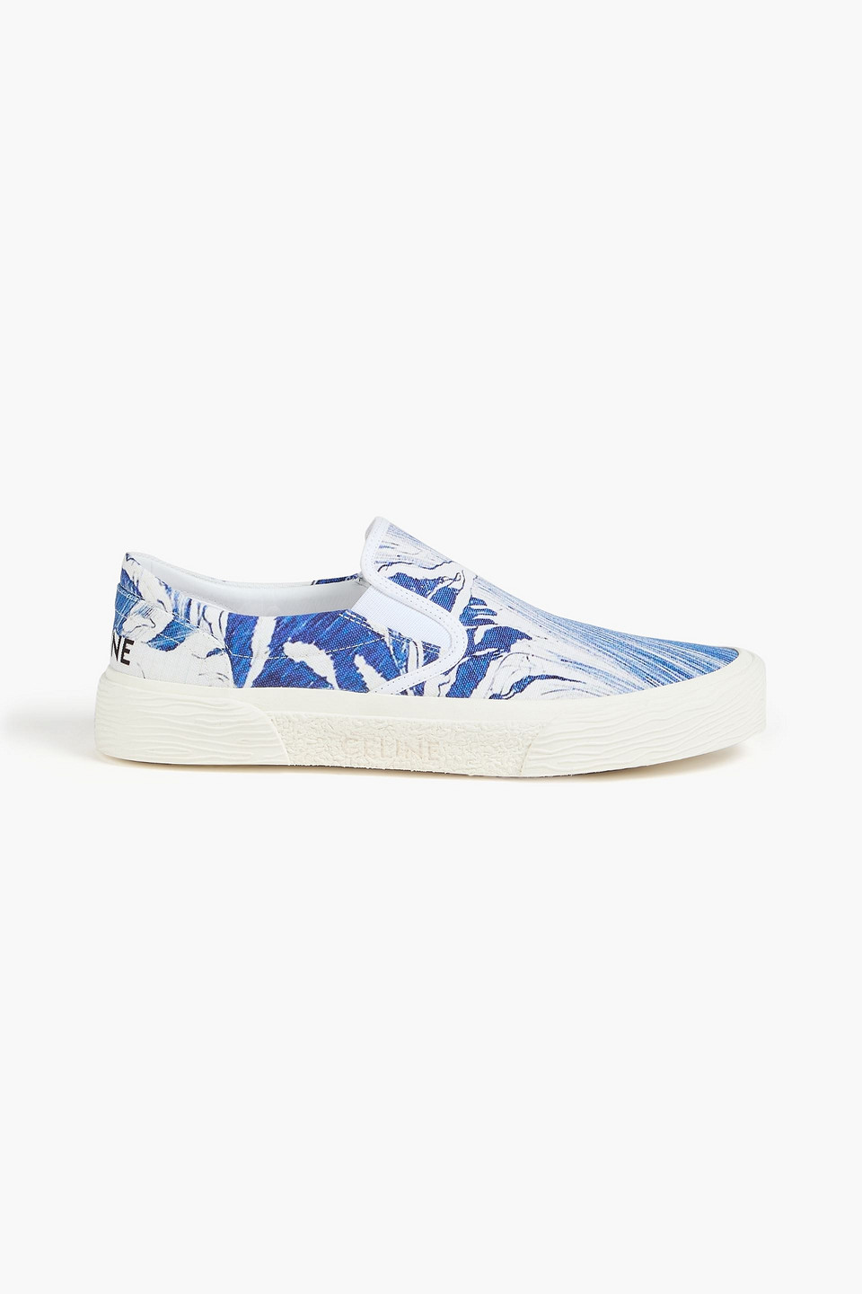 Celine Elliot Printed Canvas Trainers