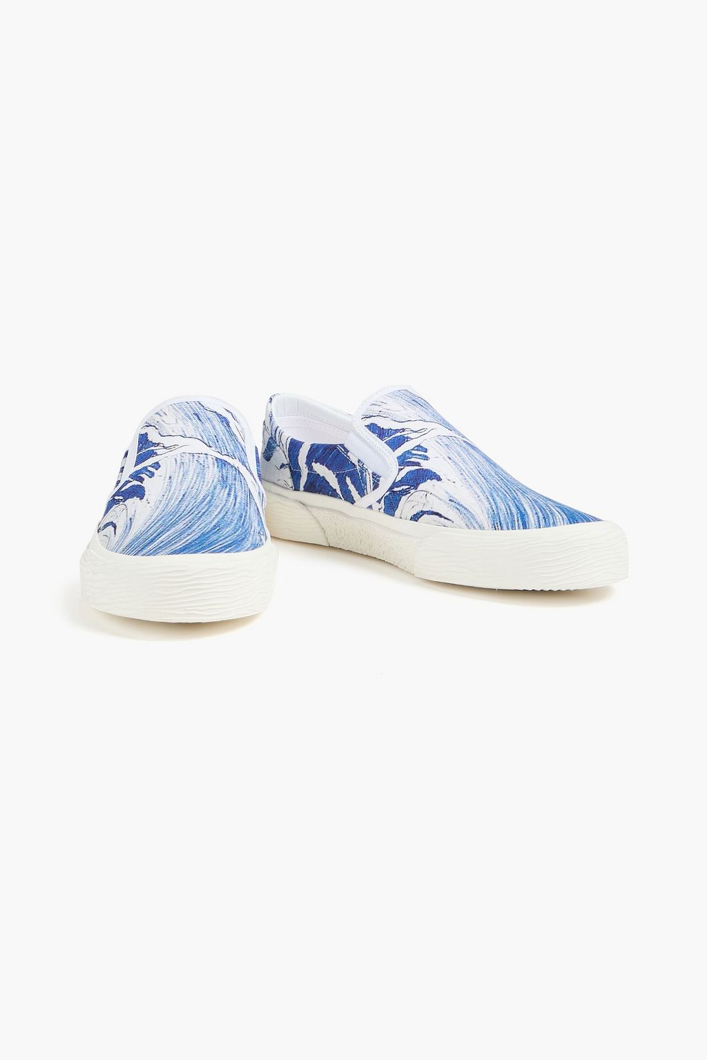 CELINE Elliot printed canvas sneakers