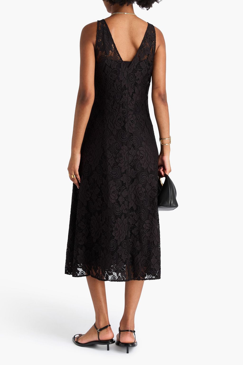DAY BIRGER ET MIKKELSEN レース ミディワンピース