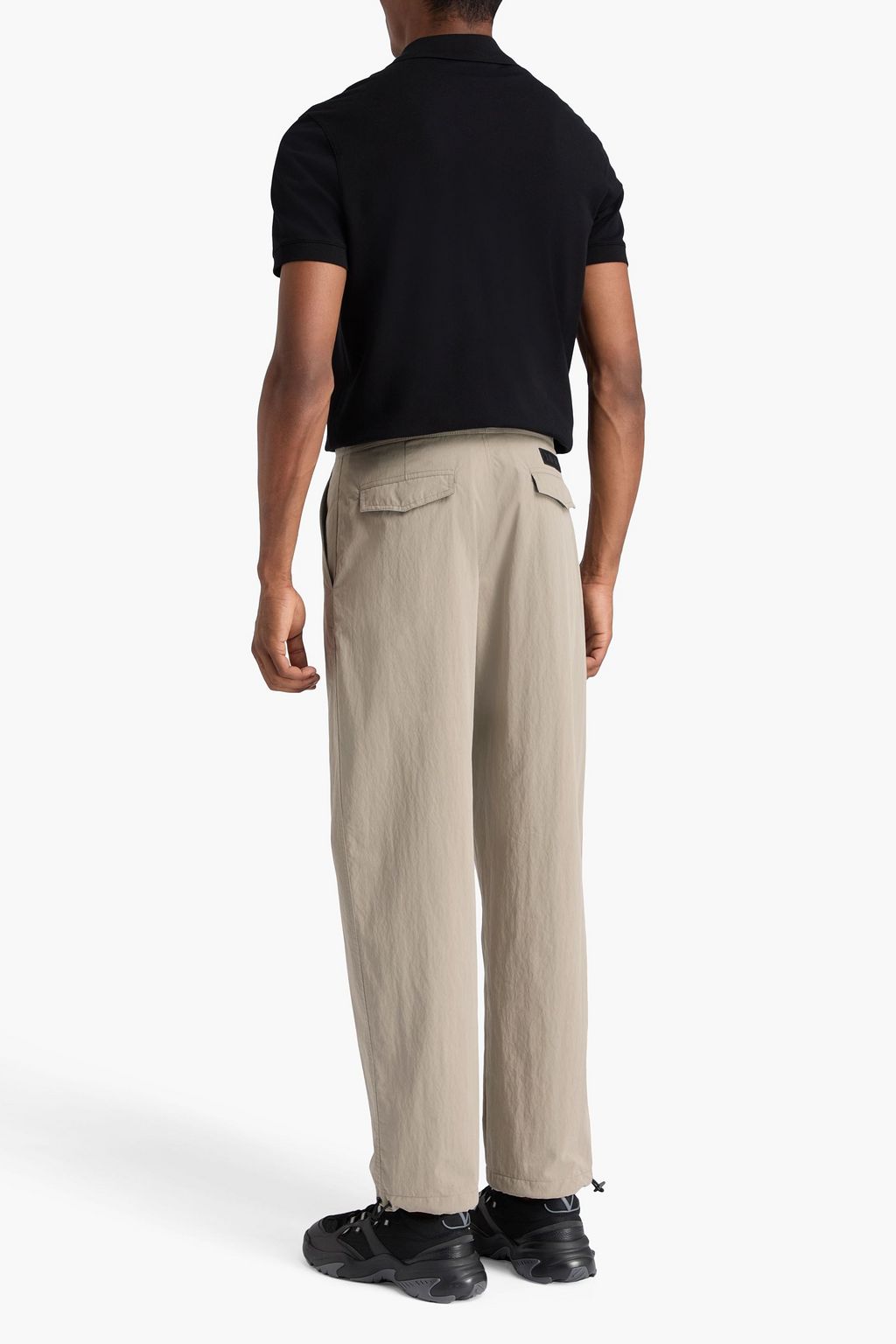 DIOR Cotton-blend twill pants