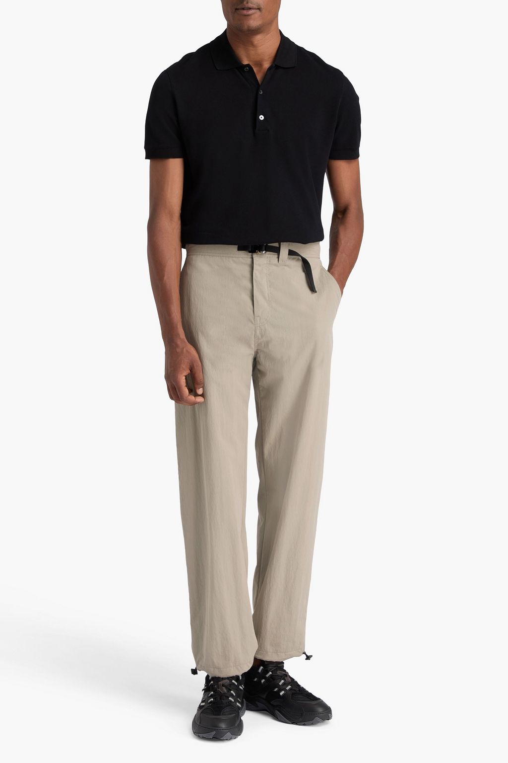 DIOR Cotton-blend twill pants