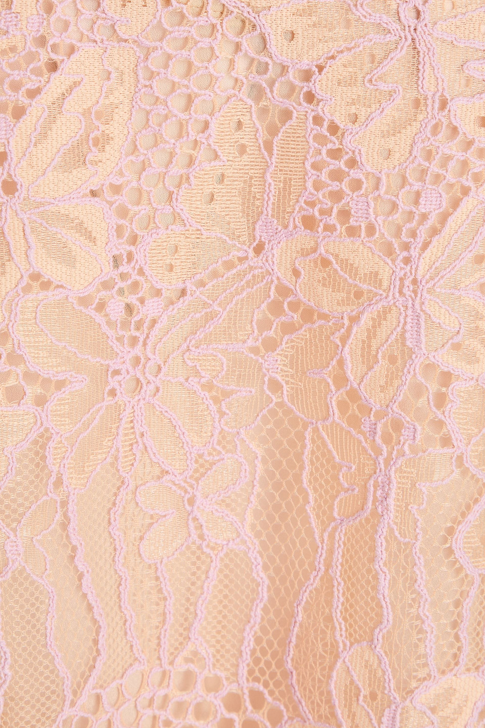 Zimmermann Pussy-bow Corded Lace Cotton-blend Blouse