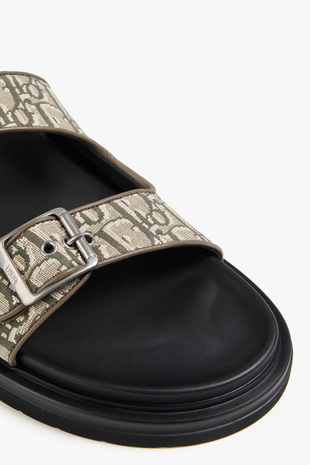 DIOR HOMME صندل "أكوا" من الجلد والجاكار