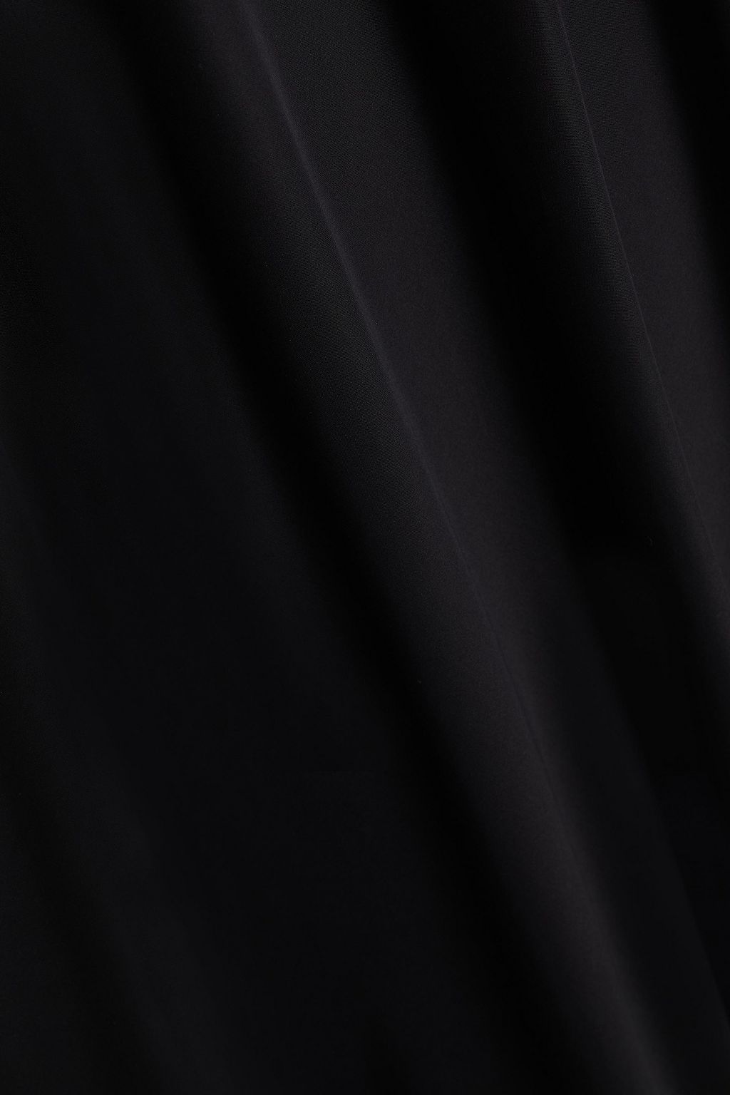 RIXO Gabrielle Midikleid aus Satin mit Spitzenbesatz