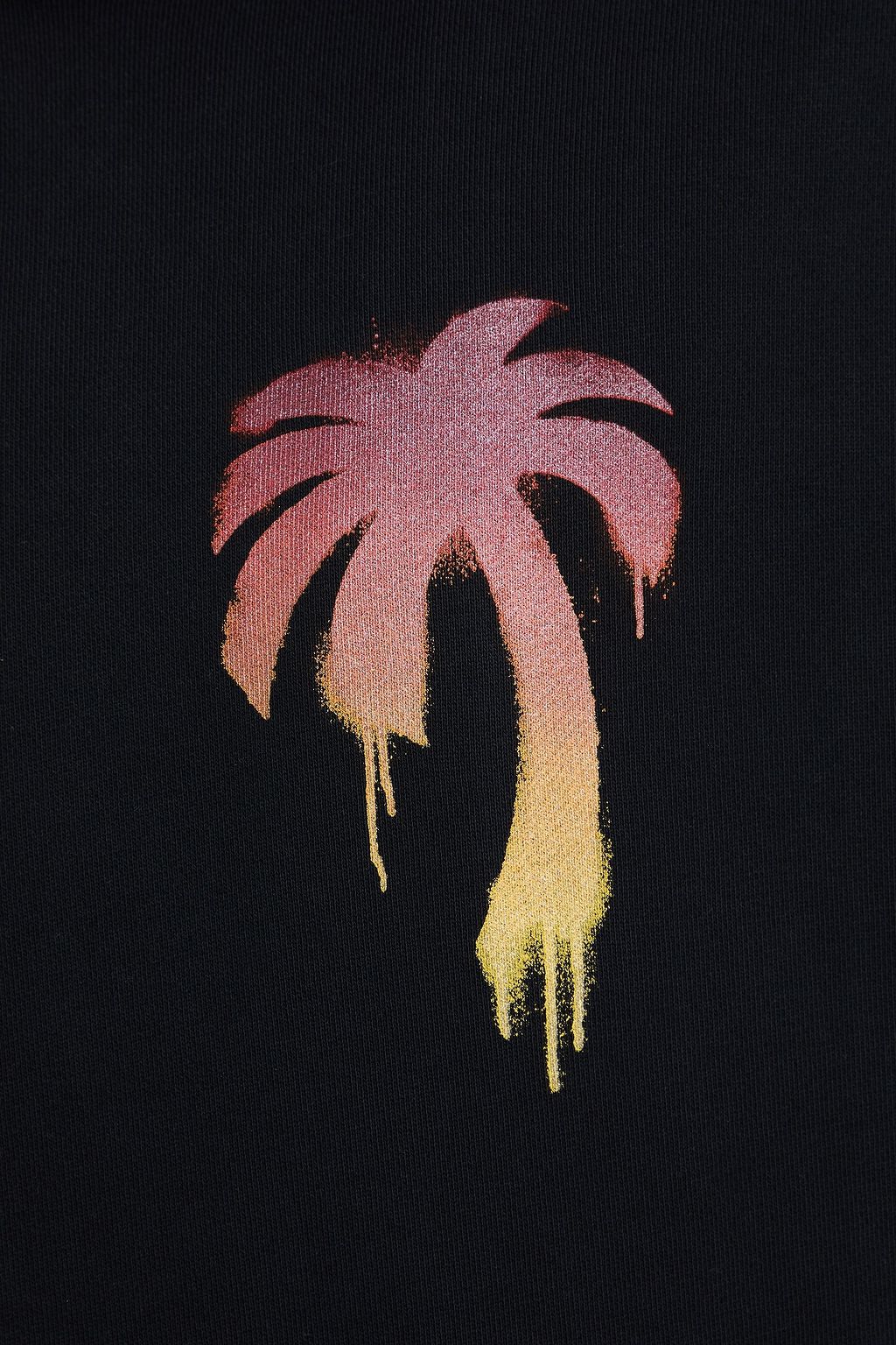 PALM ANGELS 프린트 프렌치 코튼 테리 후디