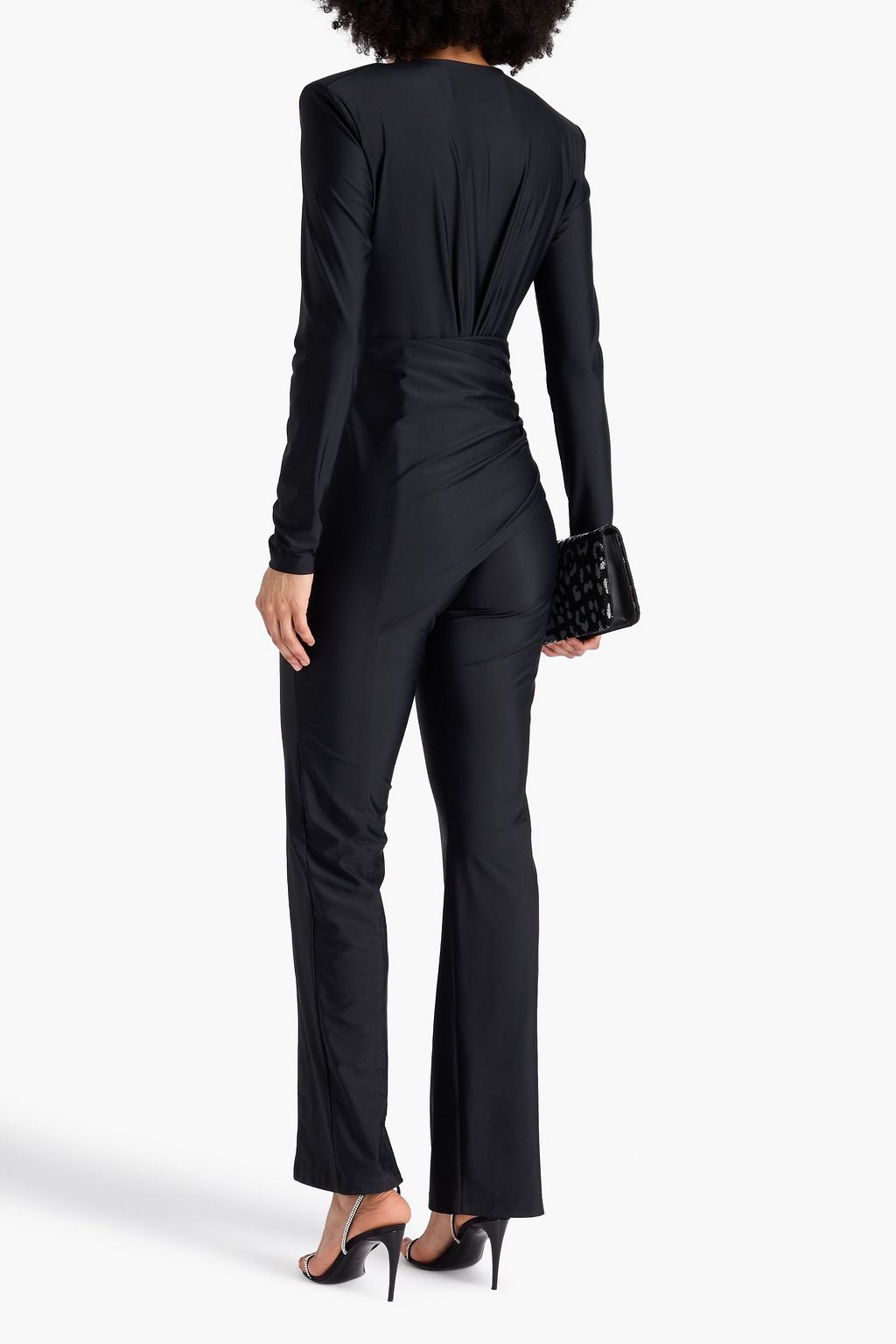 GAUGE81 Rosaria draped satin-jersey jumpsuit