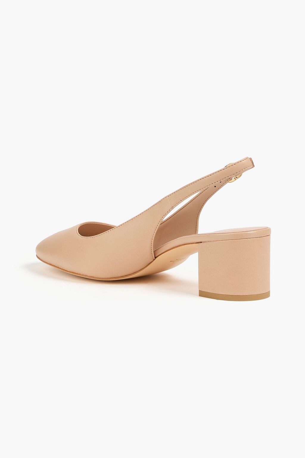 STUART WEITZMAN 브리짓 50 가죽 슬링백 펌프스