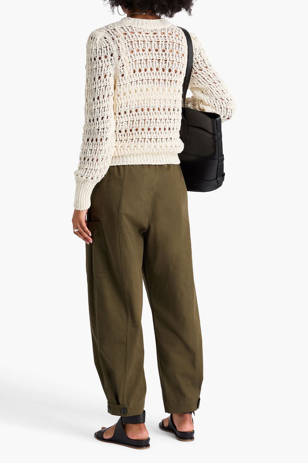 ISABEL MARANT Pullover „Gemma“ aus Lochstrick aus einer Baumwollmischung