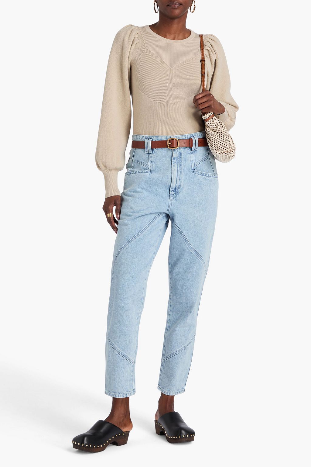 ISABEL MARANT Cleo merino wool-blend sweater
