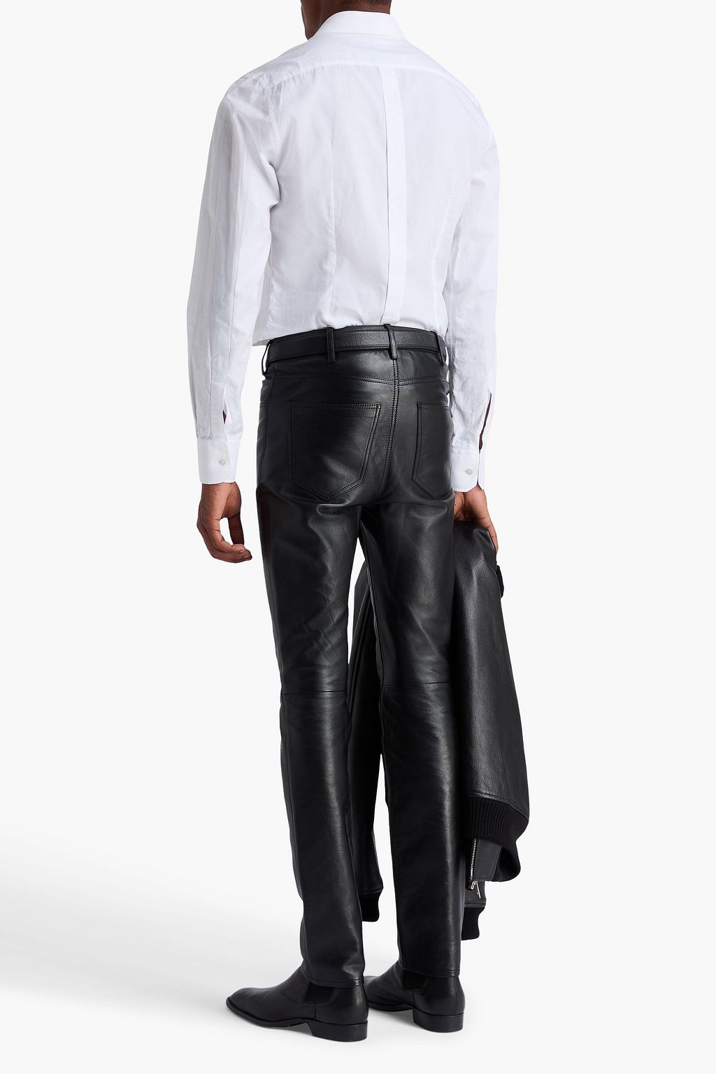 CELINE Leather pants