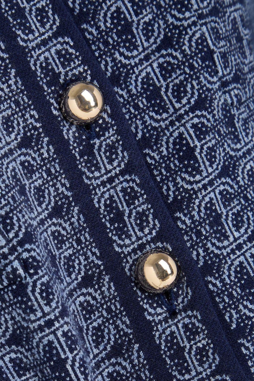 CLAUDIE PIERLOT ジャカードニット カーディガン