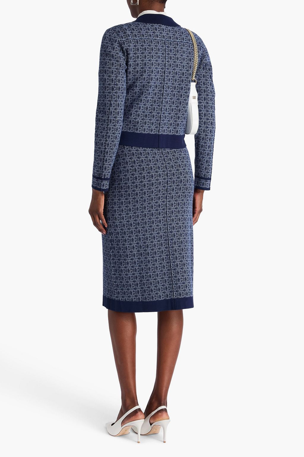 CLAUDIE PIERLOT ジャカードニット カーディガン