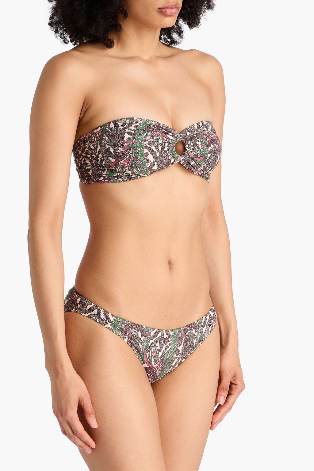 ISABEL MARANT Saly floral-print bikini briefs