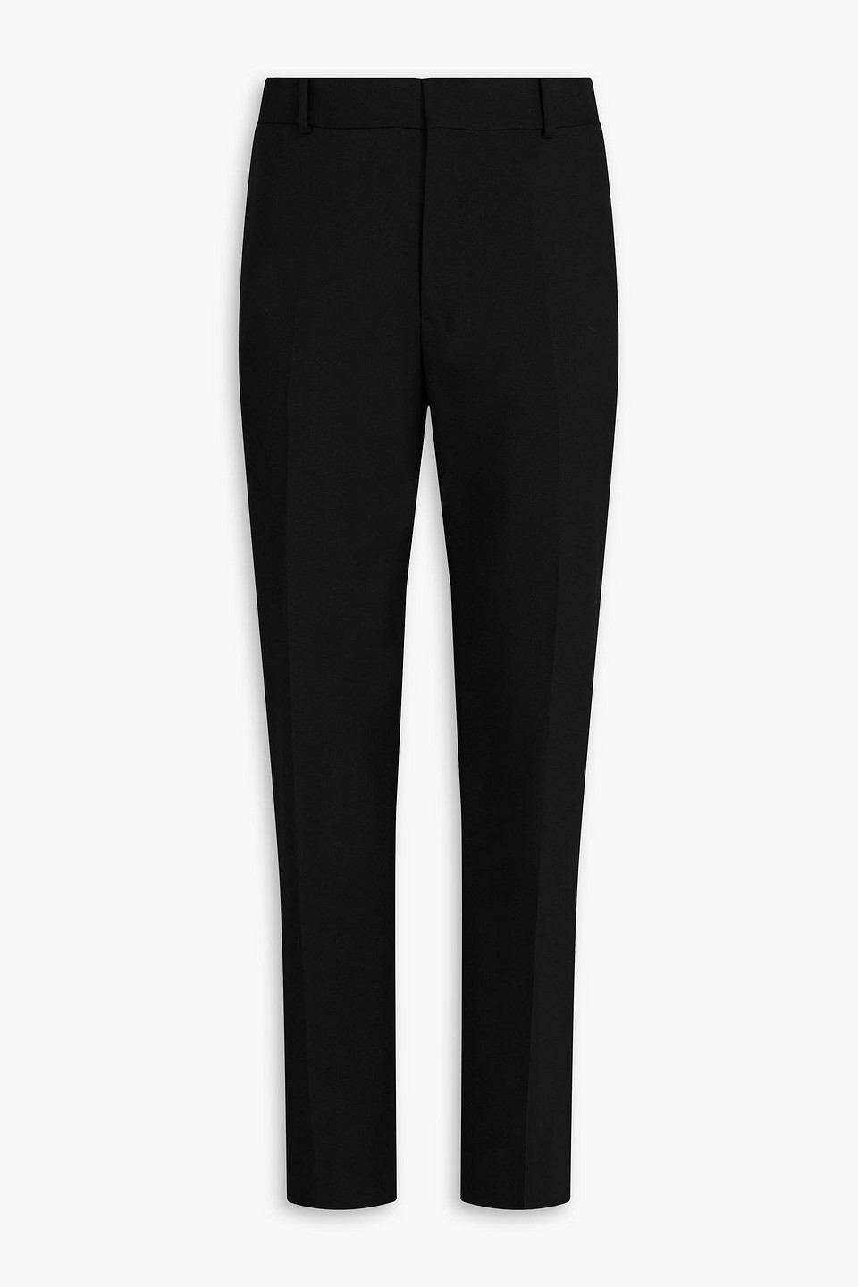 mcqueen - wool-twill pants - black - it 48