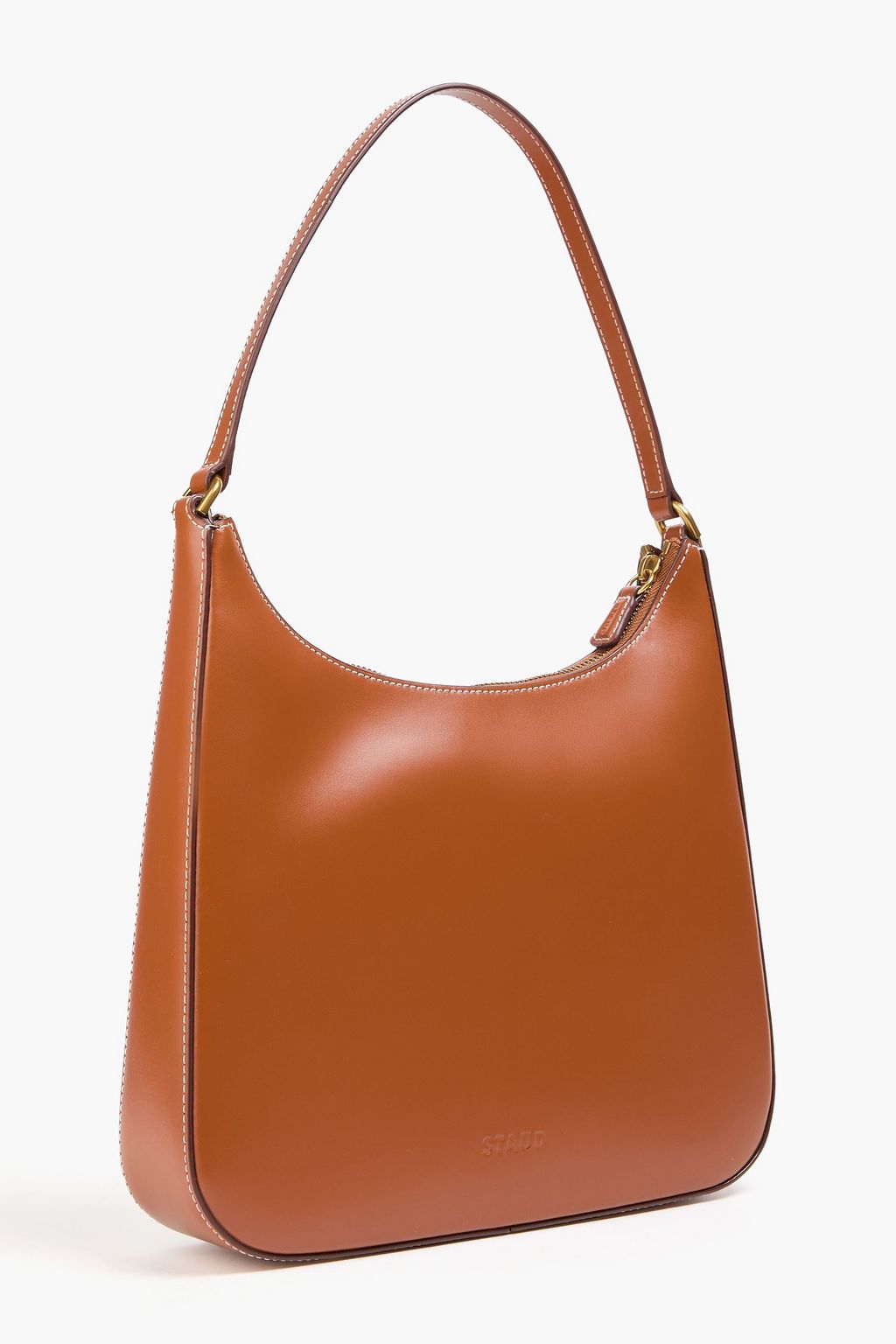 STAUD Alec leather shoulder bag