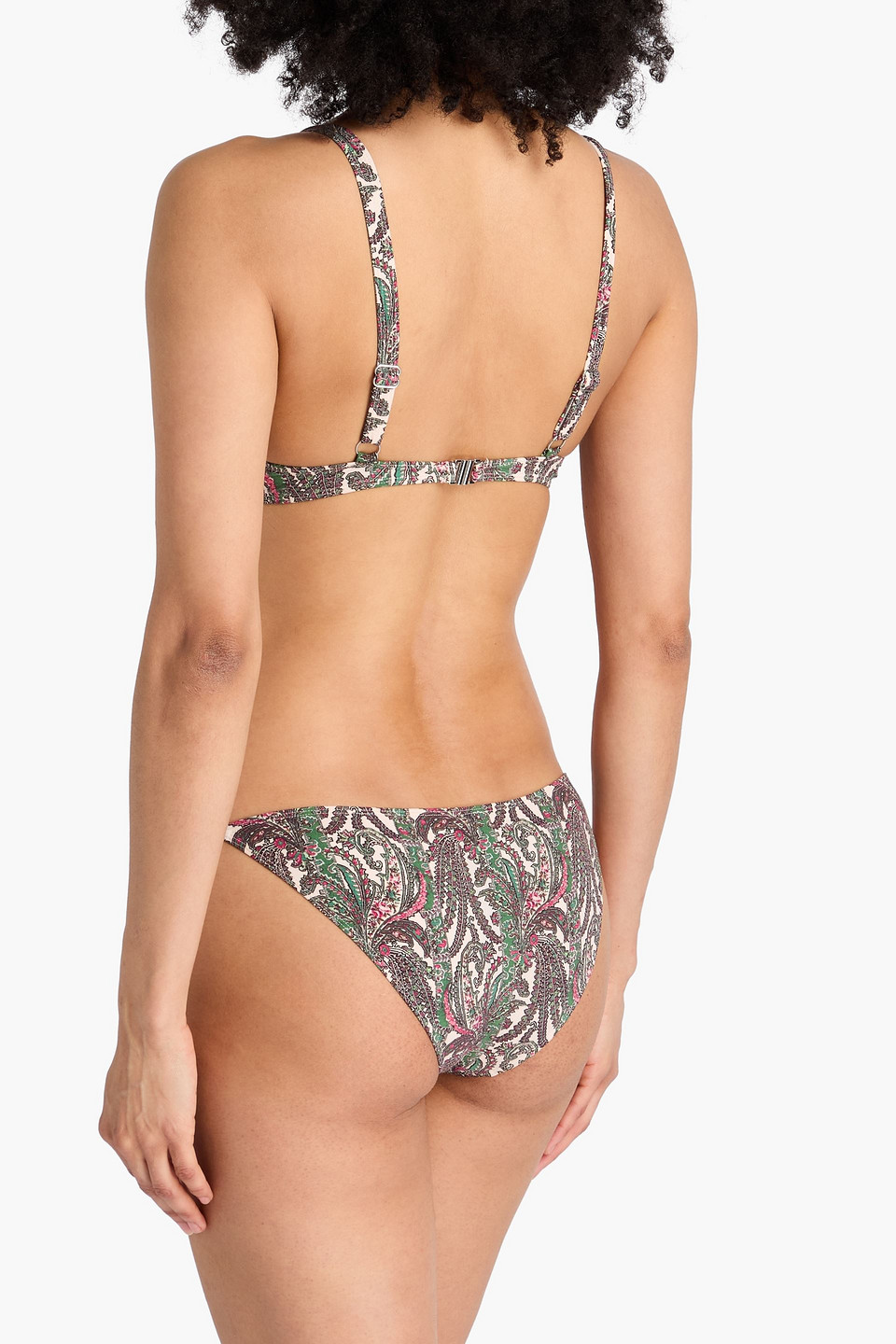  Isabel Marant - Phili Bikini-höschen Mit Print - Grün - Fr 36 