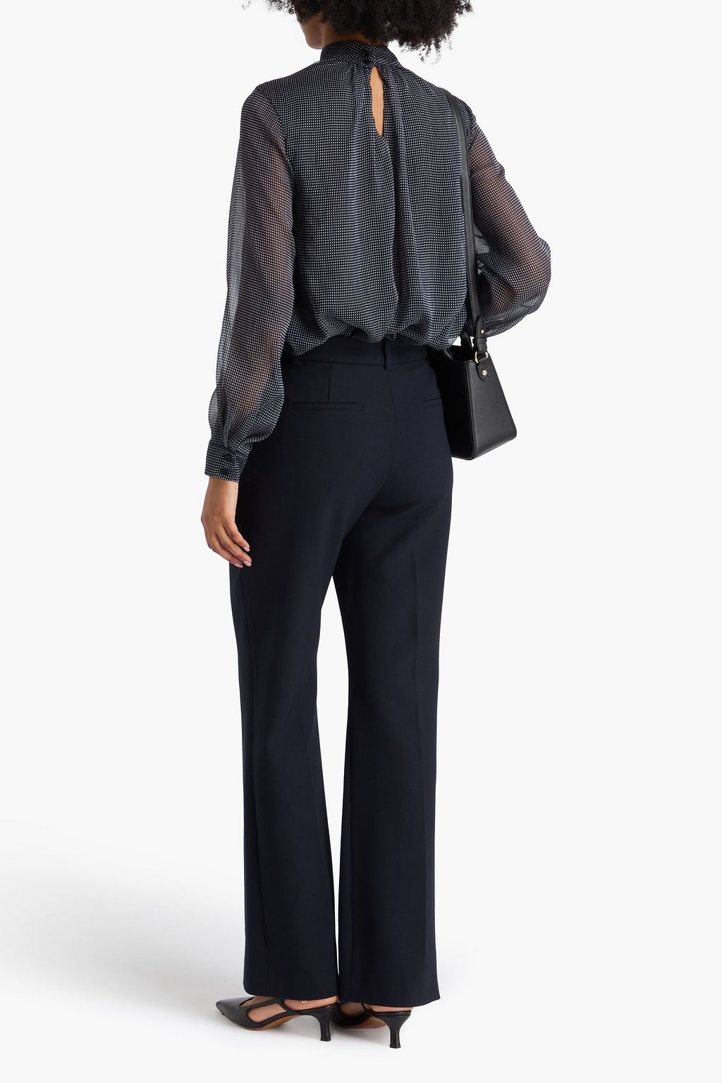 CLAUDIE PIERLOT Crepe flared pants
