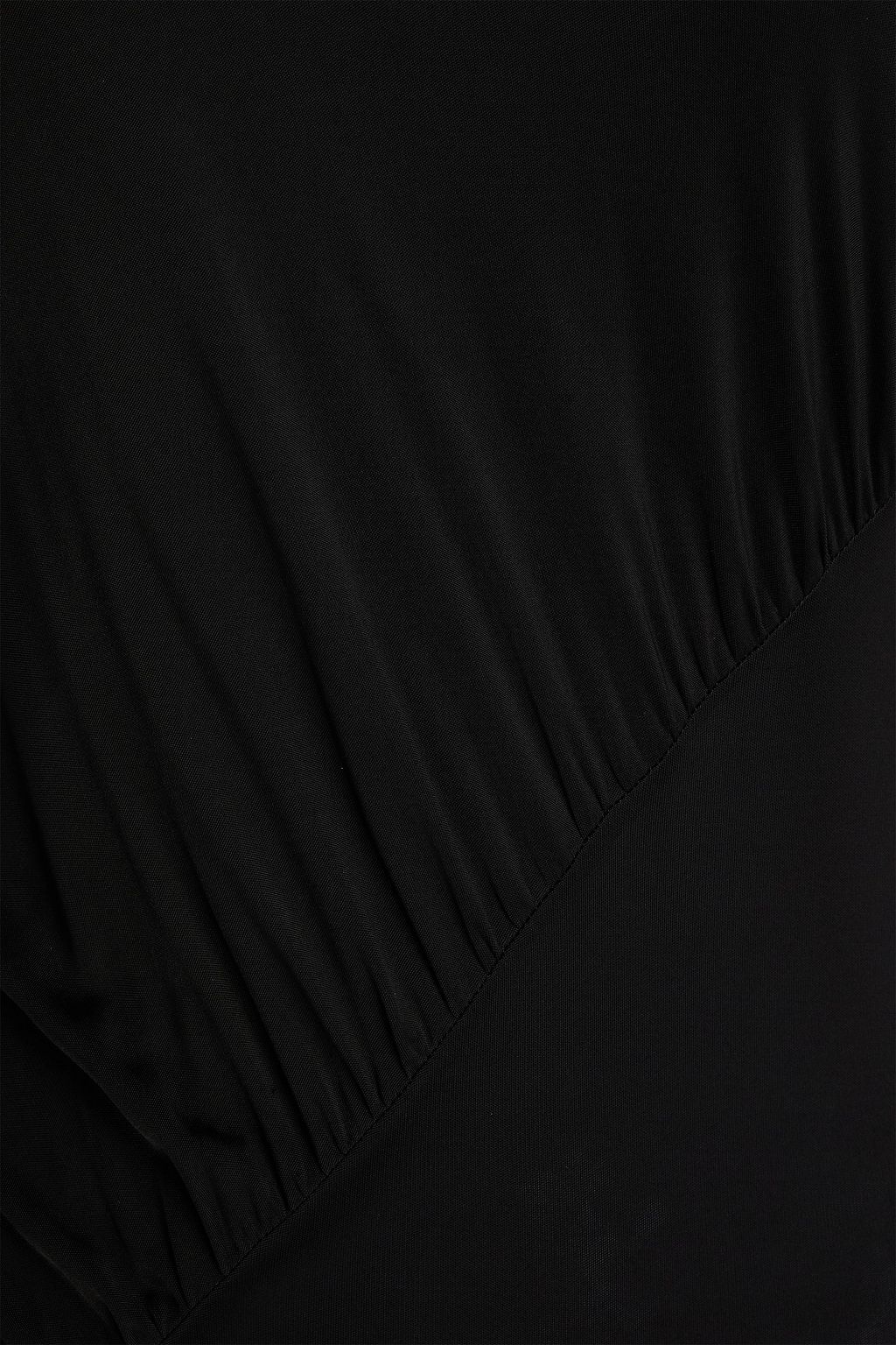 SAINT LAURENT Robe aus glänzendem Jersey