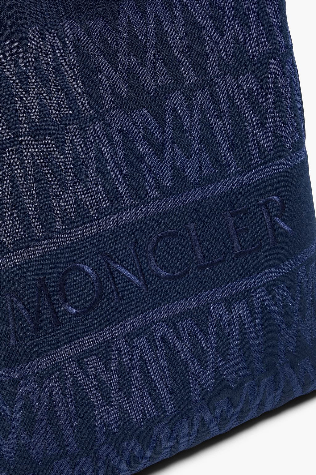 MONCLER ジャカードニット トートバッグ