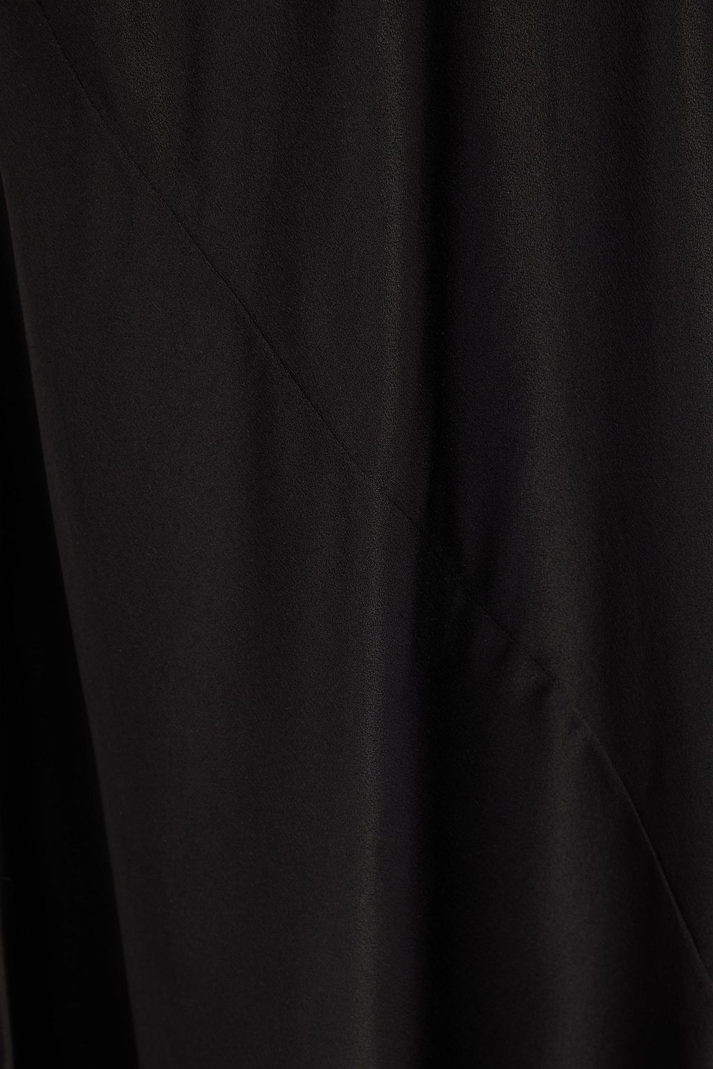 SAINT LAURENT Silk-satin maxi slip dress